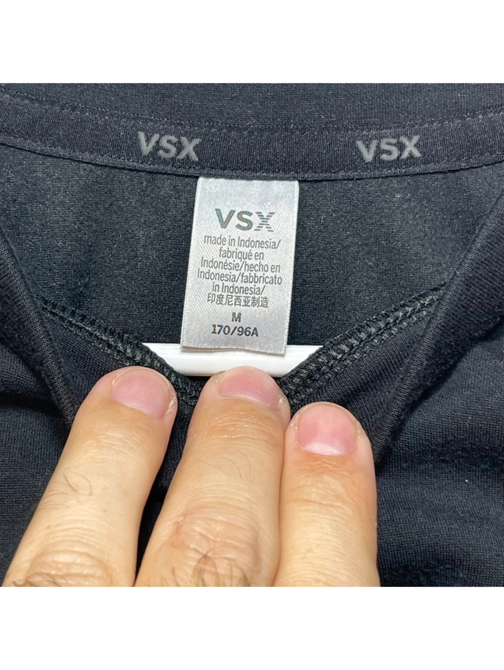 VSX Victoria's Secret Women's Crewneck Performance Sweatshirt Black Medium - Picture 4 of 7